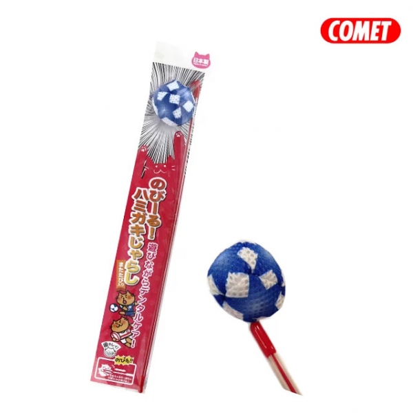 COMET 木天蓼伸縮逗貓棒 貓足球 逗貓棒 貓玩具