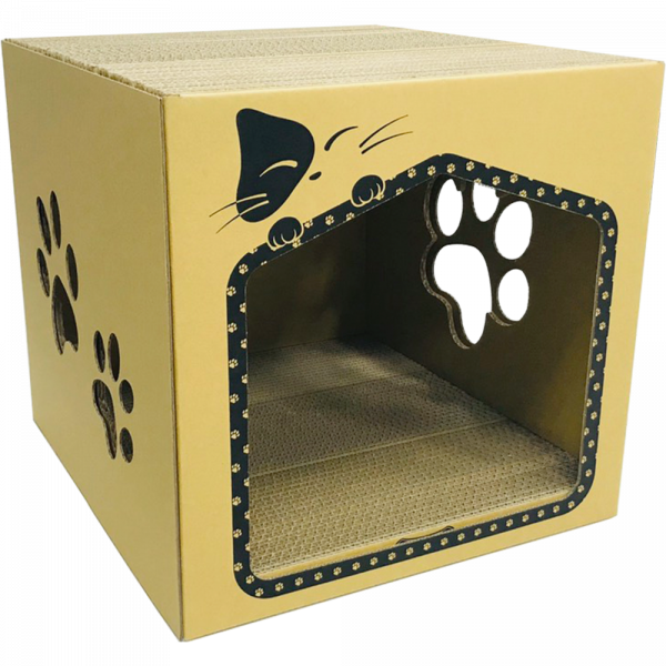 人氣精選玩具【Qoopet】組合貓抓屋