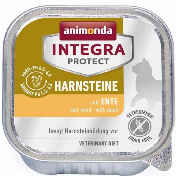 德國 貓咪泌尿處方餐盒 預防結石-鴨肉 100公克 animonda 主食罐