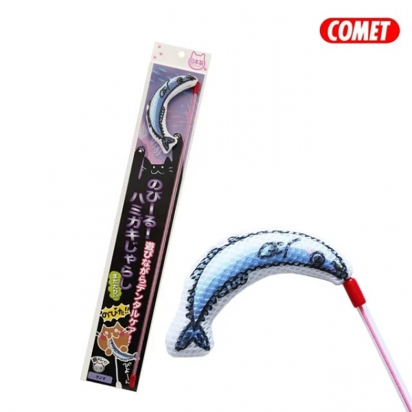 COMET 木天蓼伸縮逗貓棒 秋刀魚 逗貓棒 貓玩具