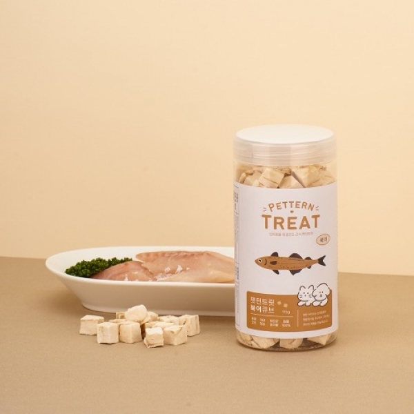 犬貓回味-鱈魚方塊 90g 凍乾