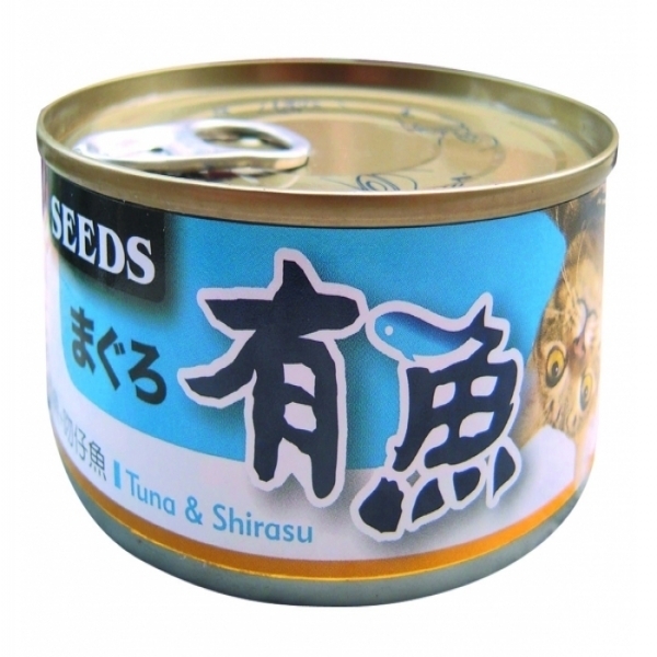 有魚貓餐罐 鮪魚+吻仔魚 170g Have fish