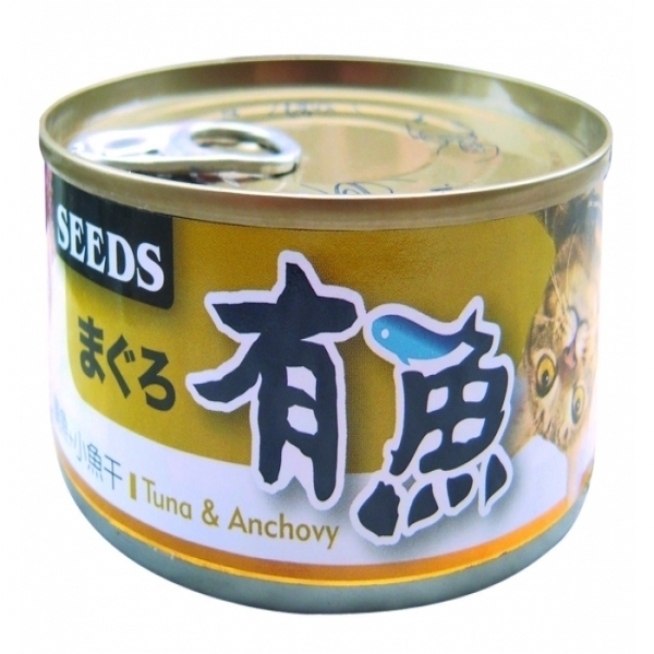 有魚貓餐罐 鮪魚+小魚干 170g Have fish
