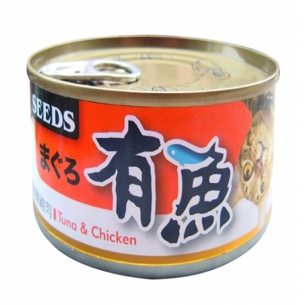 有魚貓餐罐 鮪魚+鮮嫩雞肉 170g Have fish