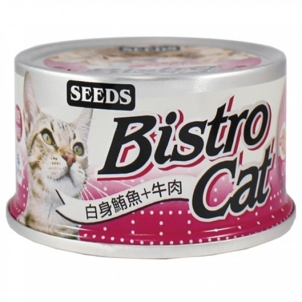 特級銀貓健康餐罐 白身鮪魚+牛肉 Bistro Cat