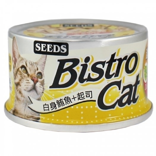 特級銀貓健康餐罐 白身鮪魚+起司 Bistro Cat