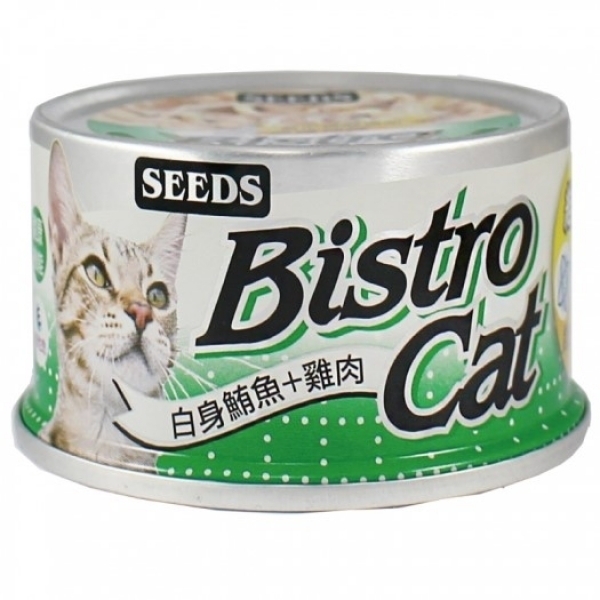 特級銀貓健康餐罐 白身鮪魚+雞肉 Bistro Cat