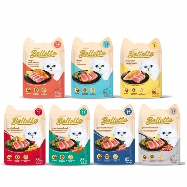 Bellotta 貝蘿塔 貓鮮包 腸道配方+益生菌 F.O.S 貓餐包 85g