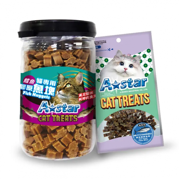 Astar 膠原魚塊 貓零食