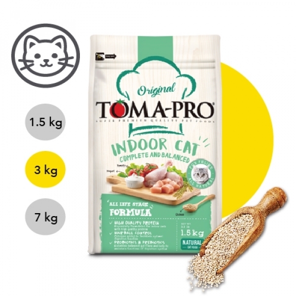 TOMA-PRO 優格 室內貓雞肉 3公斤