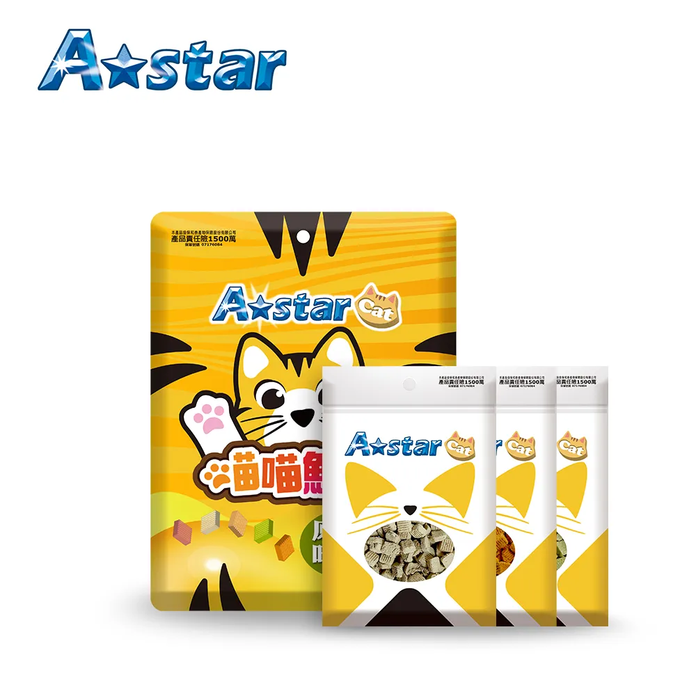 AStar 高蛋白喵喵鮮貝 貓零食