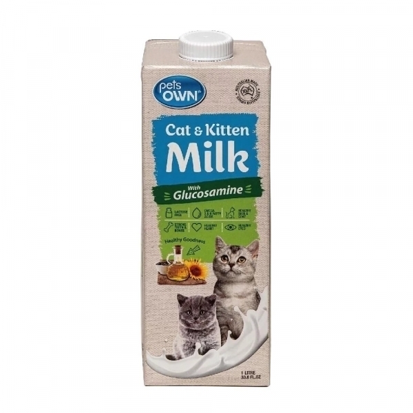 PetsOWN派澳鮮-澳洲寵物專屬牛奶‧幼貓、貓咪專用(1000ml)