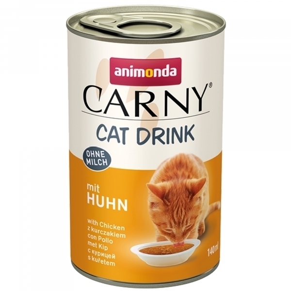 迎夏大作戰-卡恩貓飲品 雞肉 肉汁罐 特調補水罐 140ml ANIMONDA CARNY 阿曼達