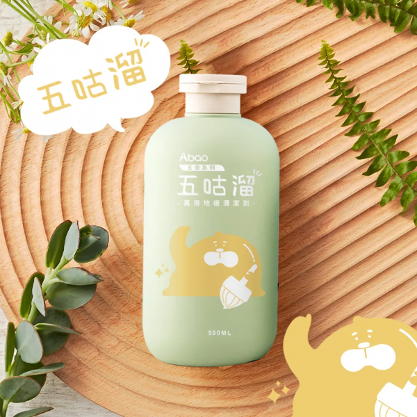 阿寶ABao 五咕溜 萬用地板清潔劑｜特調茶香500ml