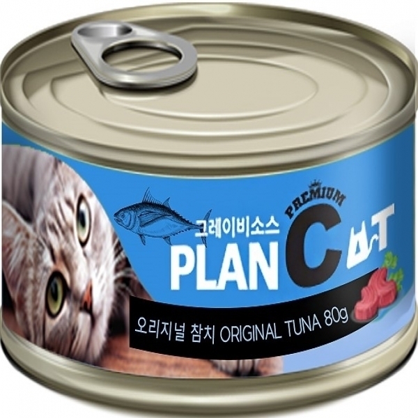 韓國PlanCat 無穀貓罐 (鮪魚) 80公克
