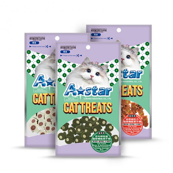 Astar 貓專用貓草機能潔牙骨 貓零食